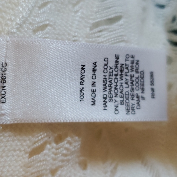 Express, Large, Sweater, Cream - Picture 4 of 4